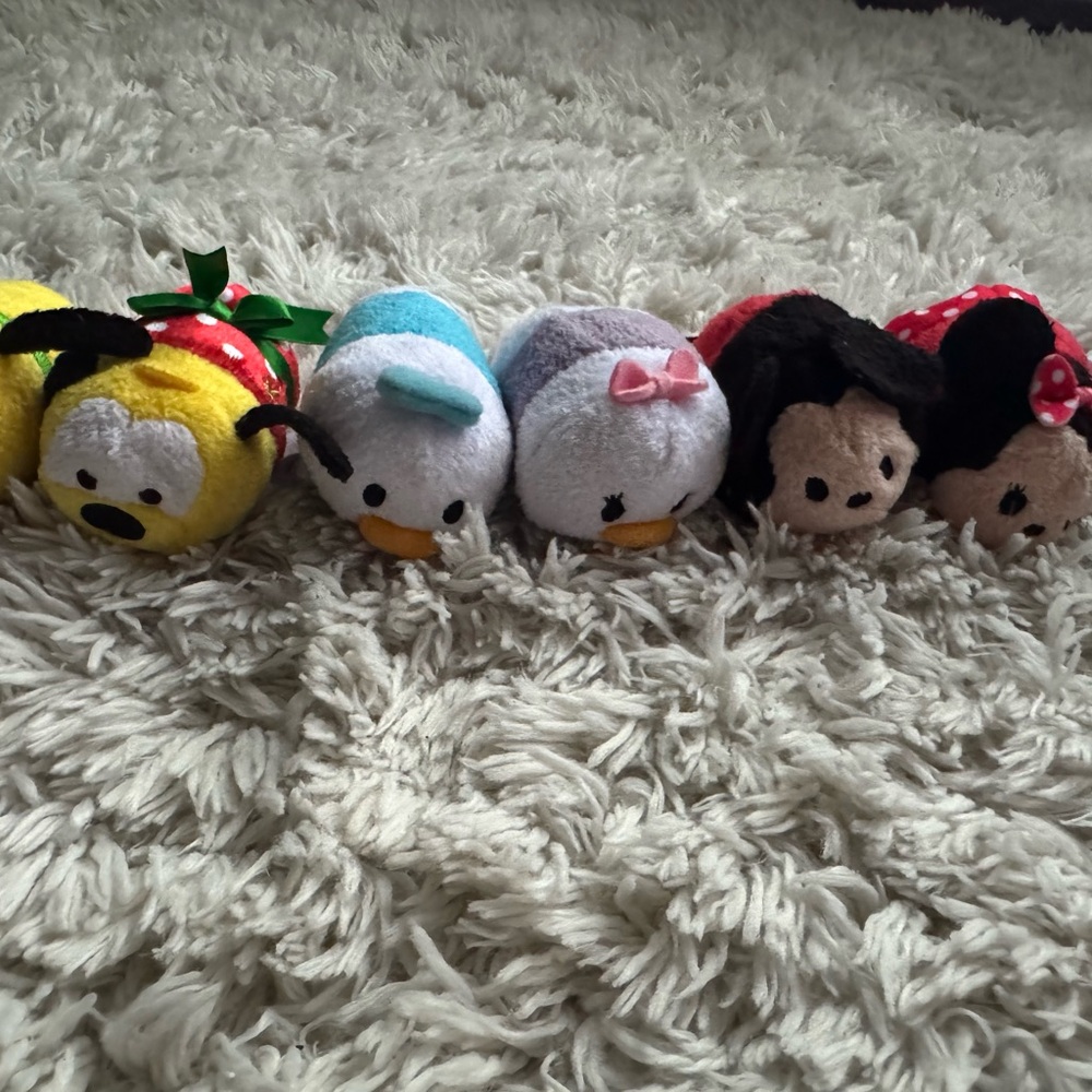 Disney Mickey Mouse and friends Tsum Tsum Plush Set